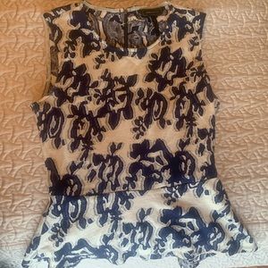 COPY - BCBG peplum top